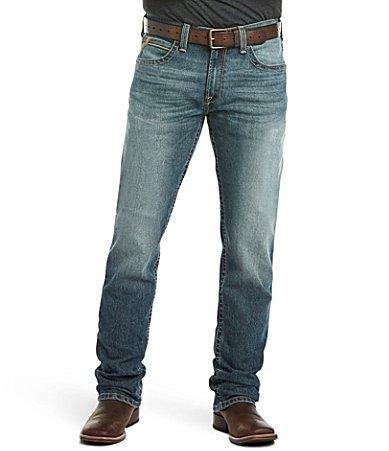 Mens M4 Low Rise Stretch Stockton Stackable Straight Leg Pants by Ariat Product Image