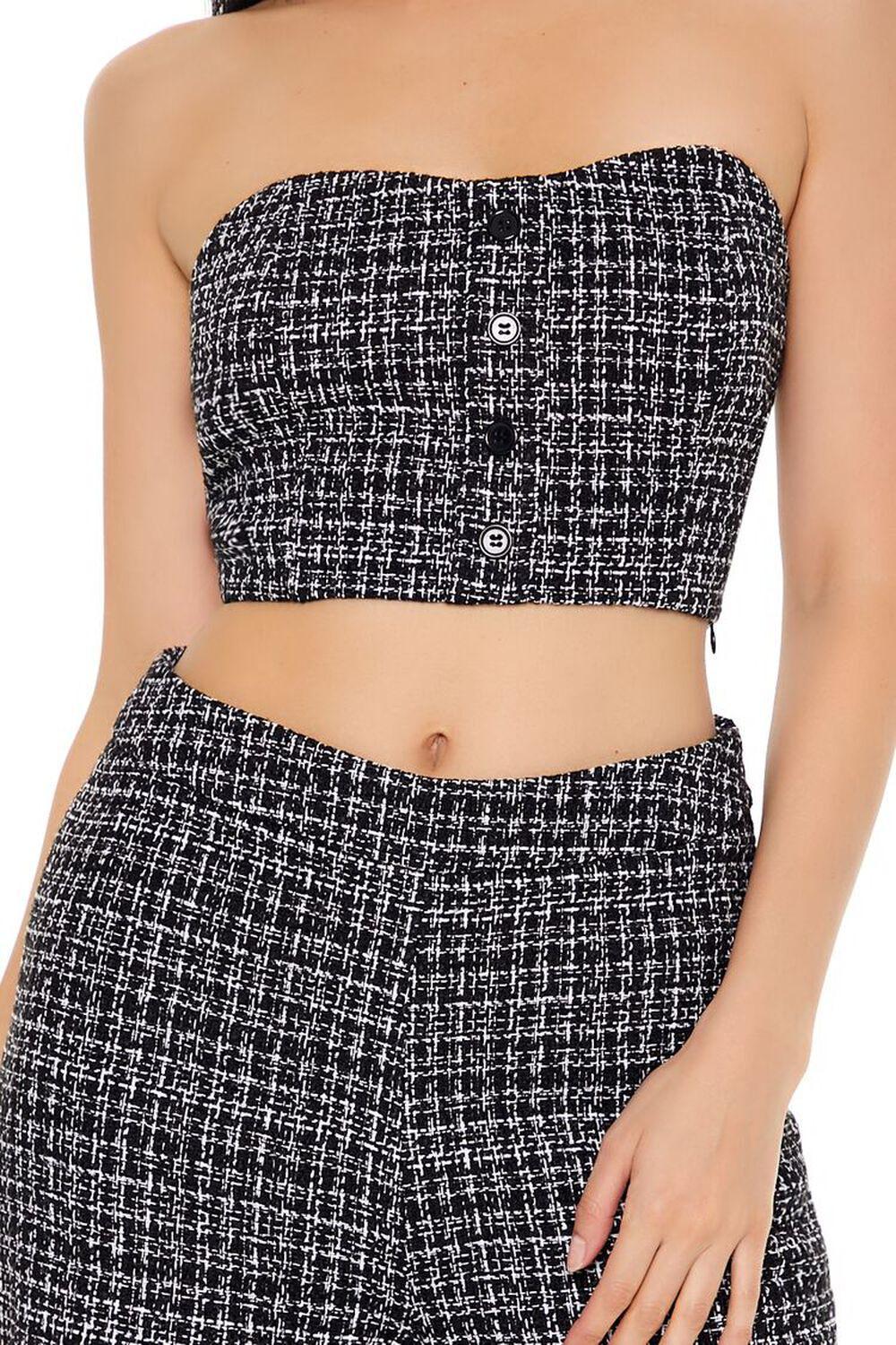 Tweed Tube Top & Pants Set | Forever 21 Product Image