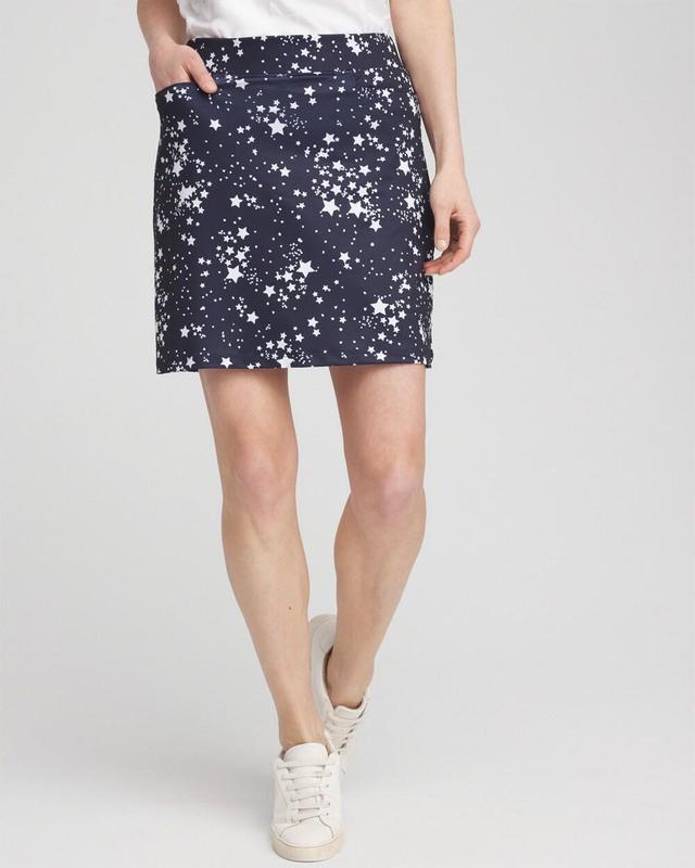 Women's Knit Stars Tennis Skirt Product Image