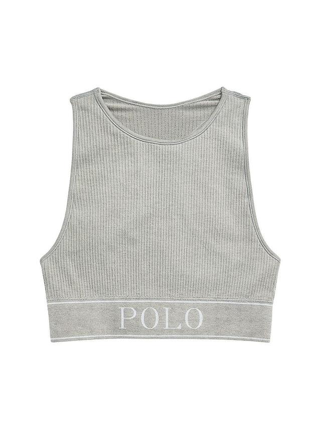 Womens Logo Longline Bralette Product Image