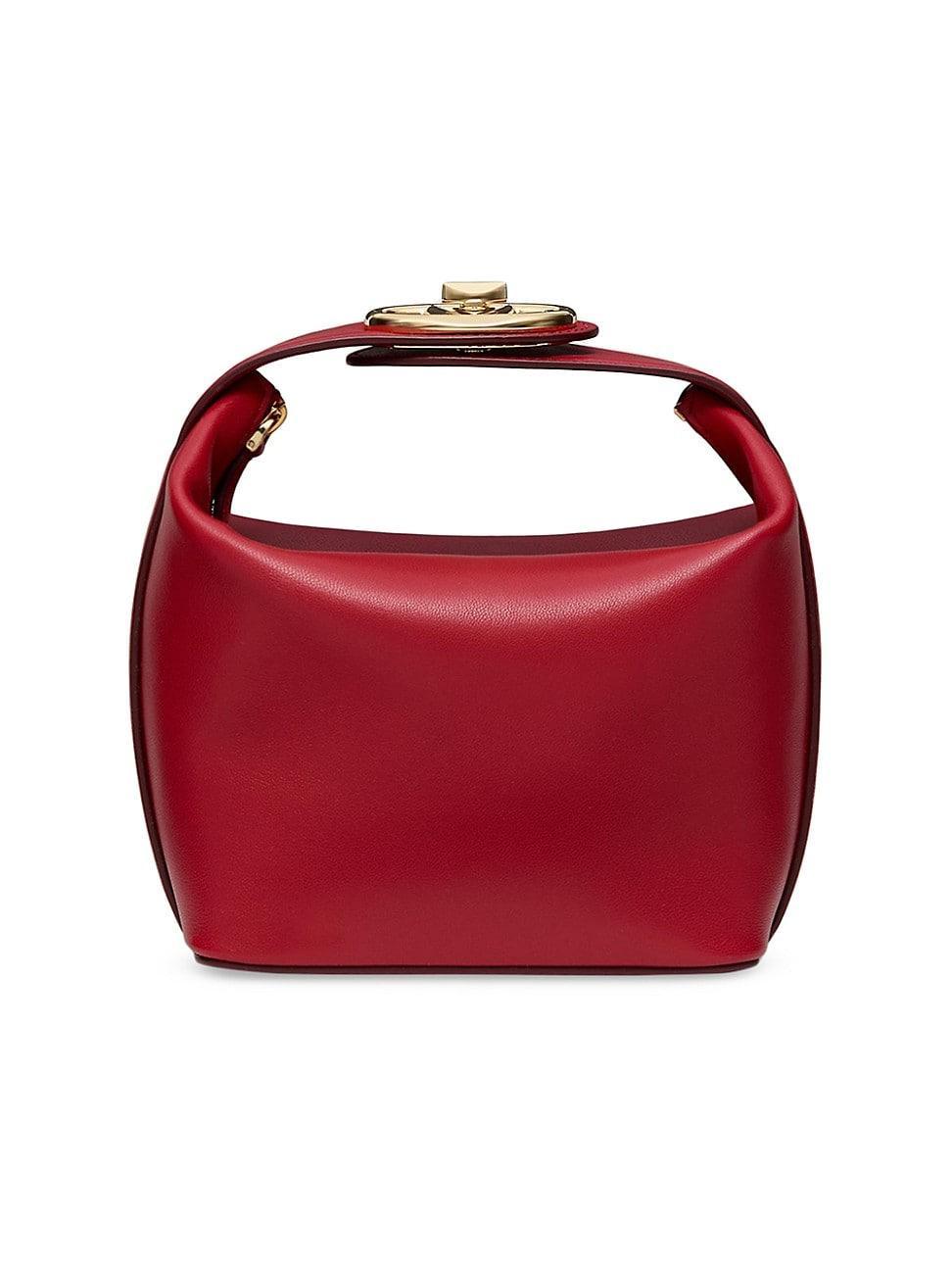 Womens VLogo The Bold Edition Mini Nappa Top Handbag Product Image