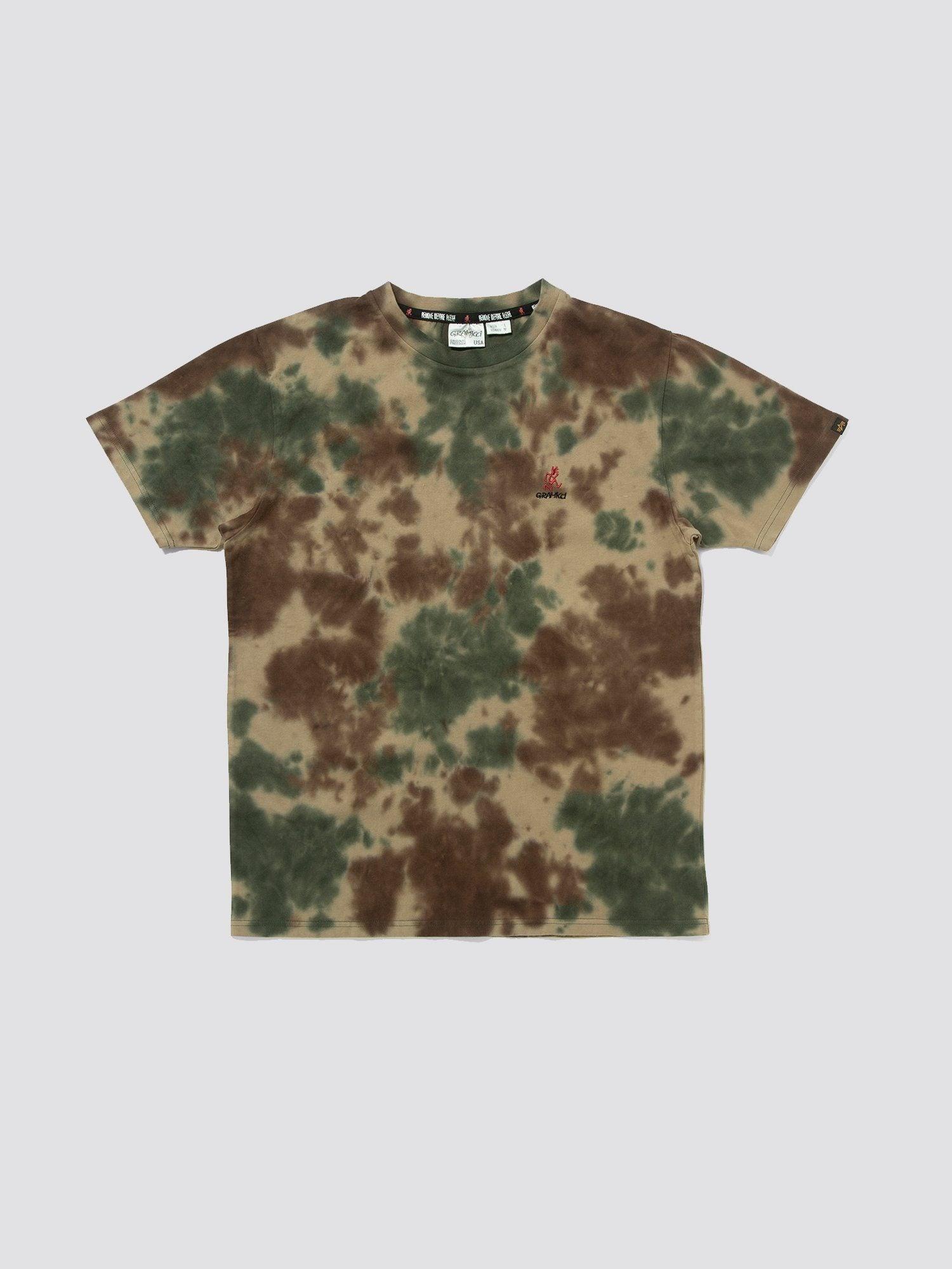 GRAMICCI X ALPHA COTTON CAMO TIE DYE TEE Product Image