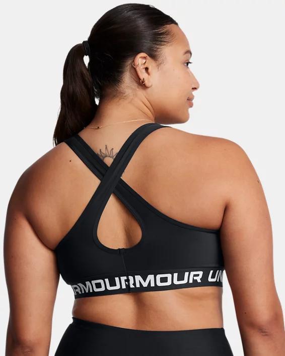 Women's Armour® Mid Crossback Sports Bra Product Image