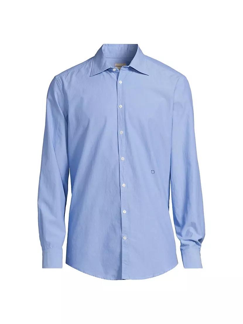 Chambray Cotton Shirt Product Image