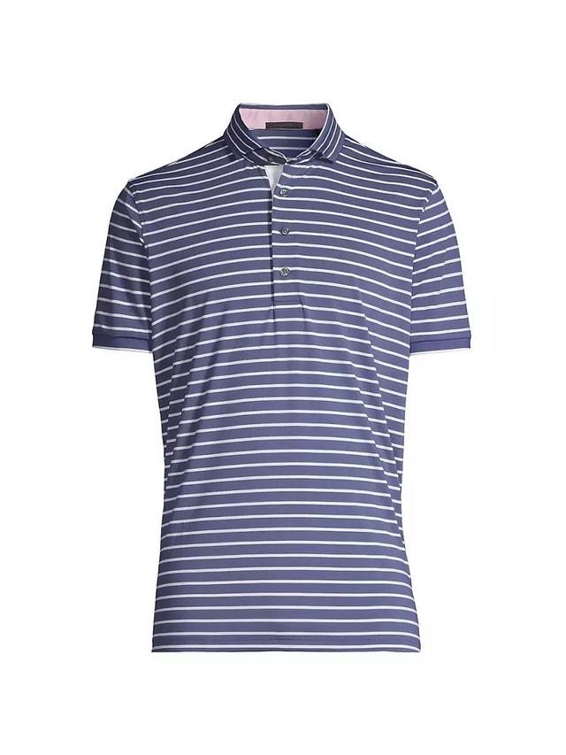 Suni Striped Polo Shirt Product Image