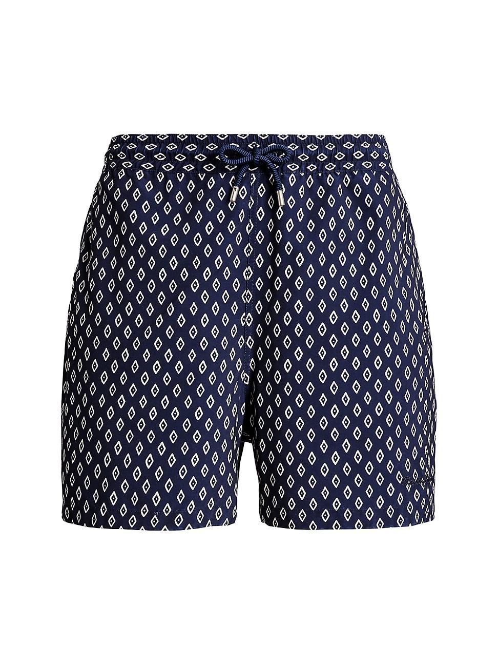 Mens Amalfi Printed Swim Trunks Product Image