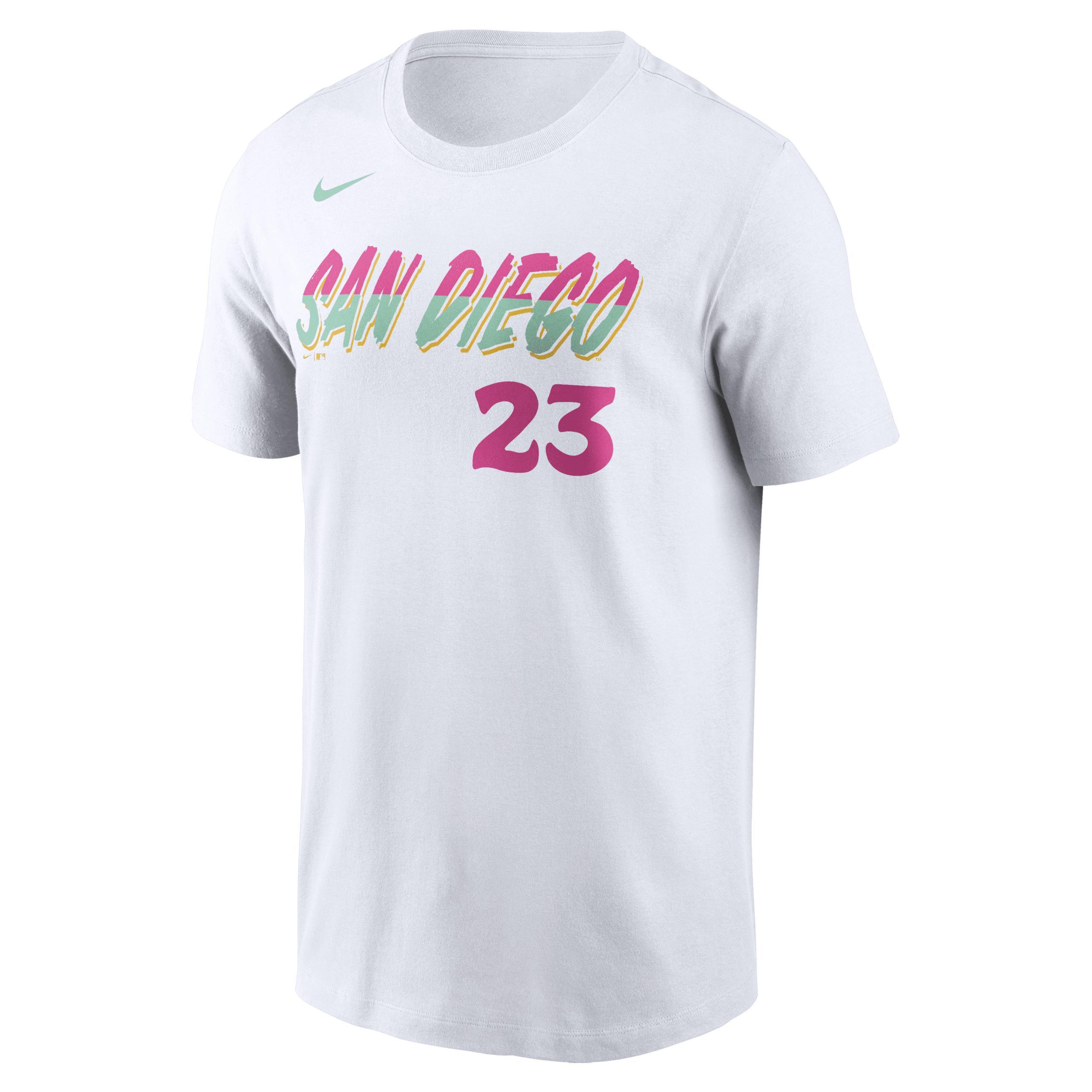 Nike Mens MLB San Diego Padres City Connect (Fernando Tatis Jr.) T-Shirt Product Image