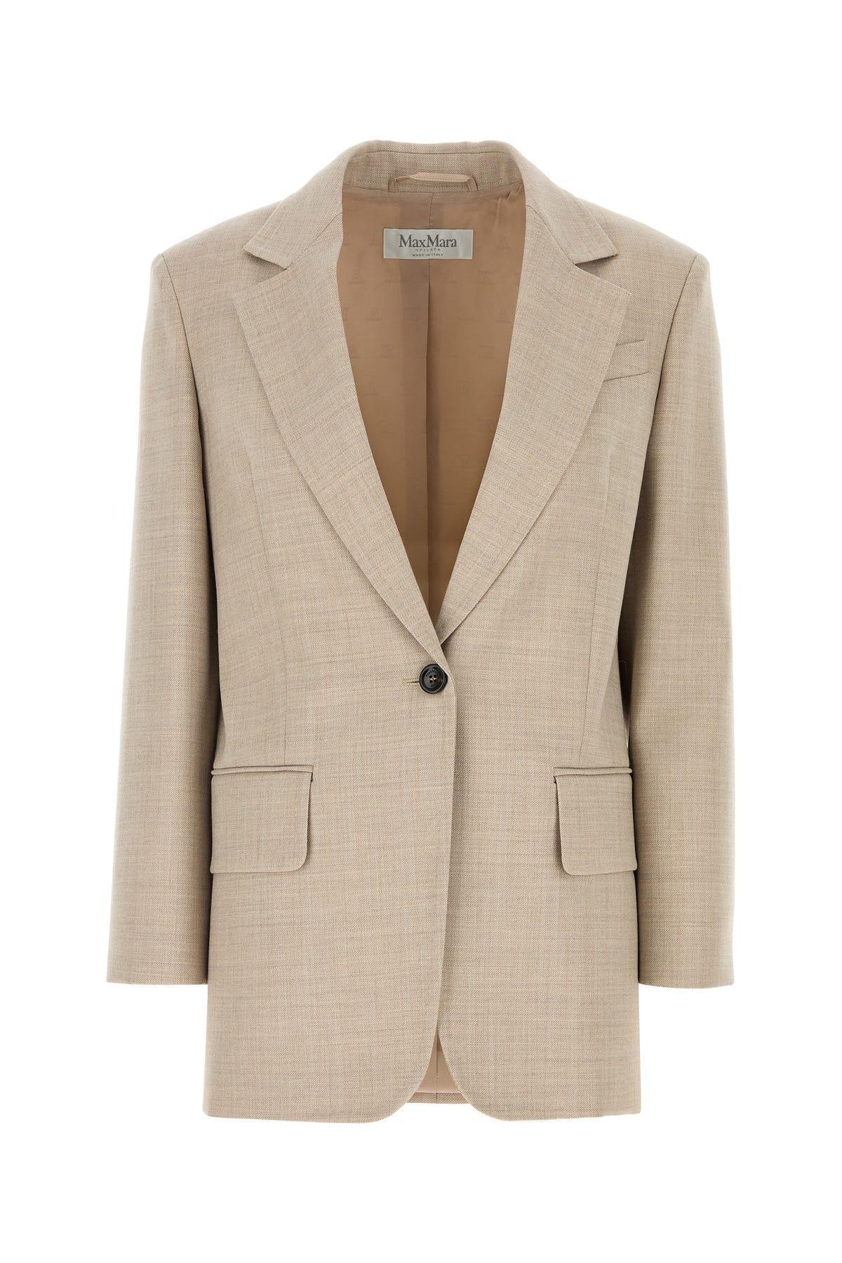 Rosi Blazer In Cream Product Image