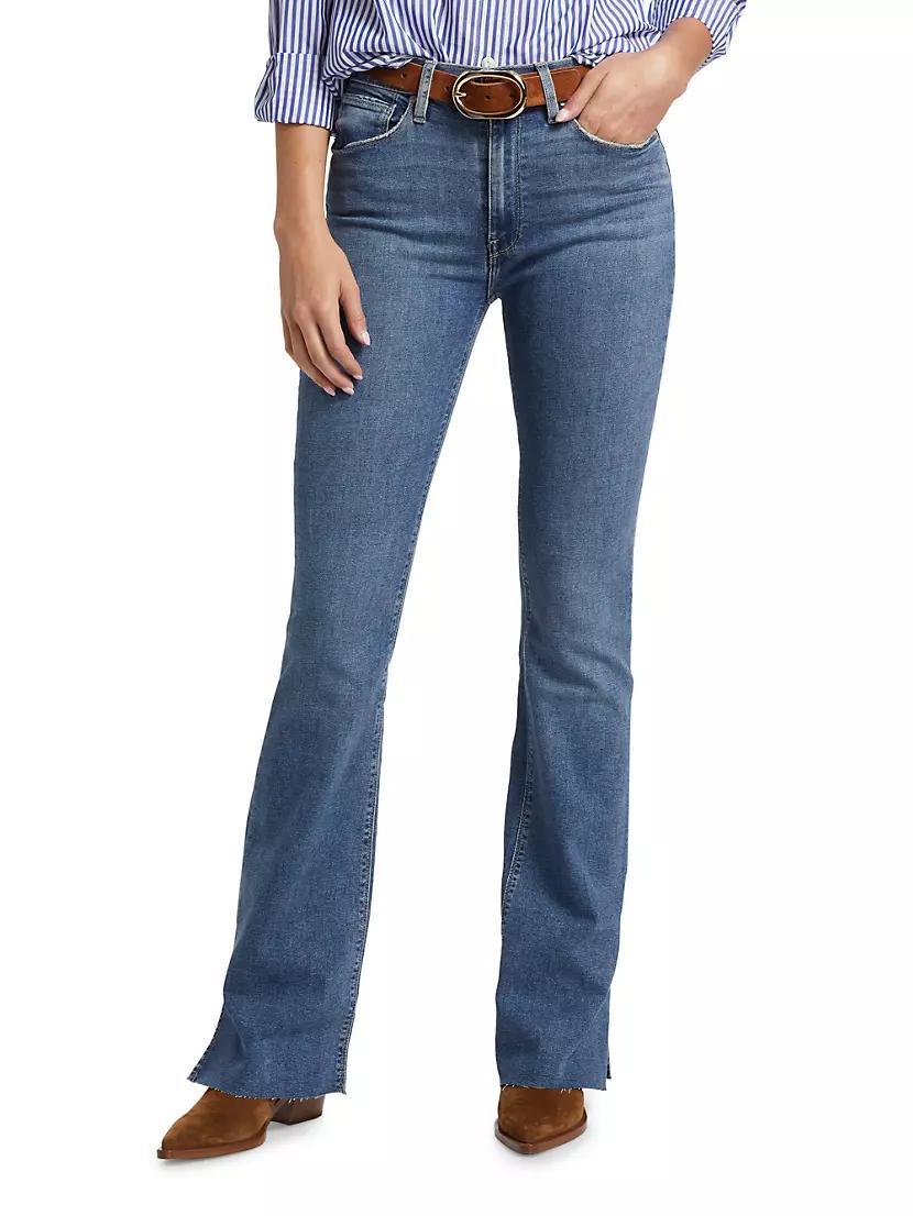 Barbara High-Rise Bootcut Jeans Product Image