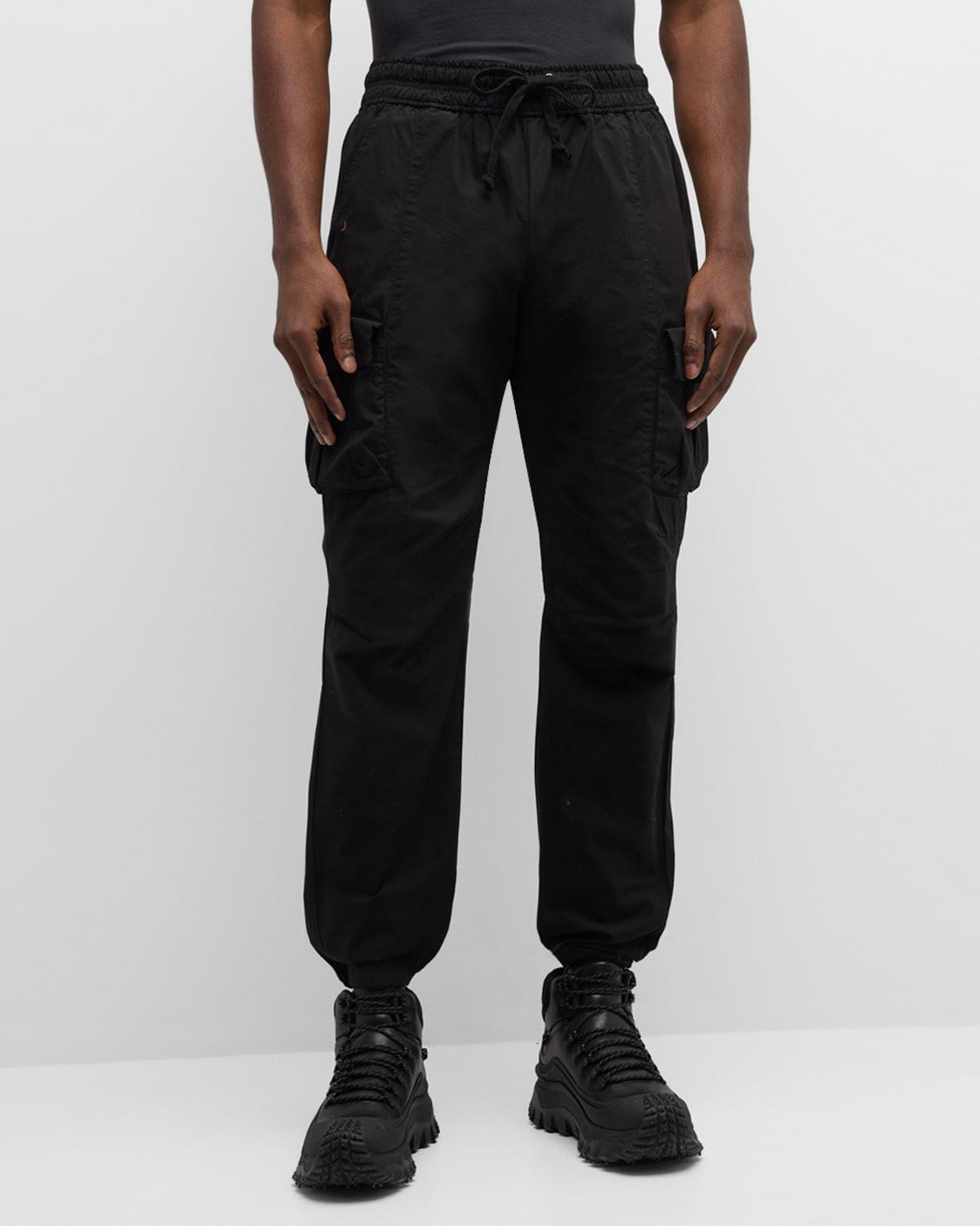 Mens Cotton Sateen Cargo Pants Product Image