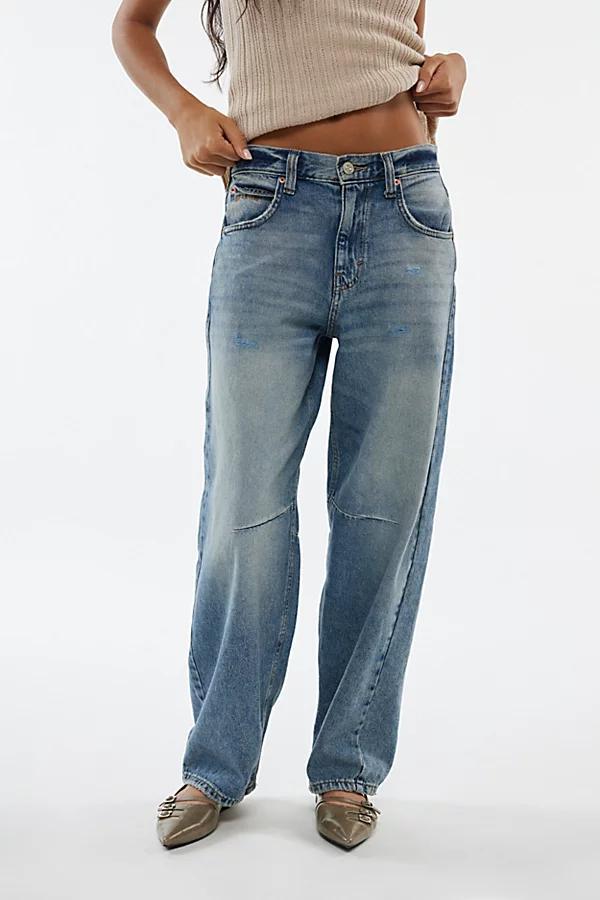 BDG Logan Buckle Baggy Boyfriend Jean Womens at Urban Outfitters Product Image