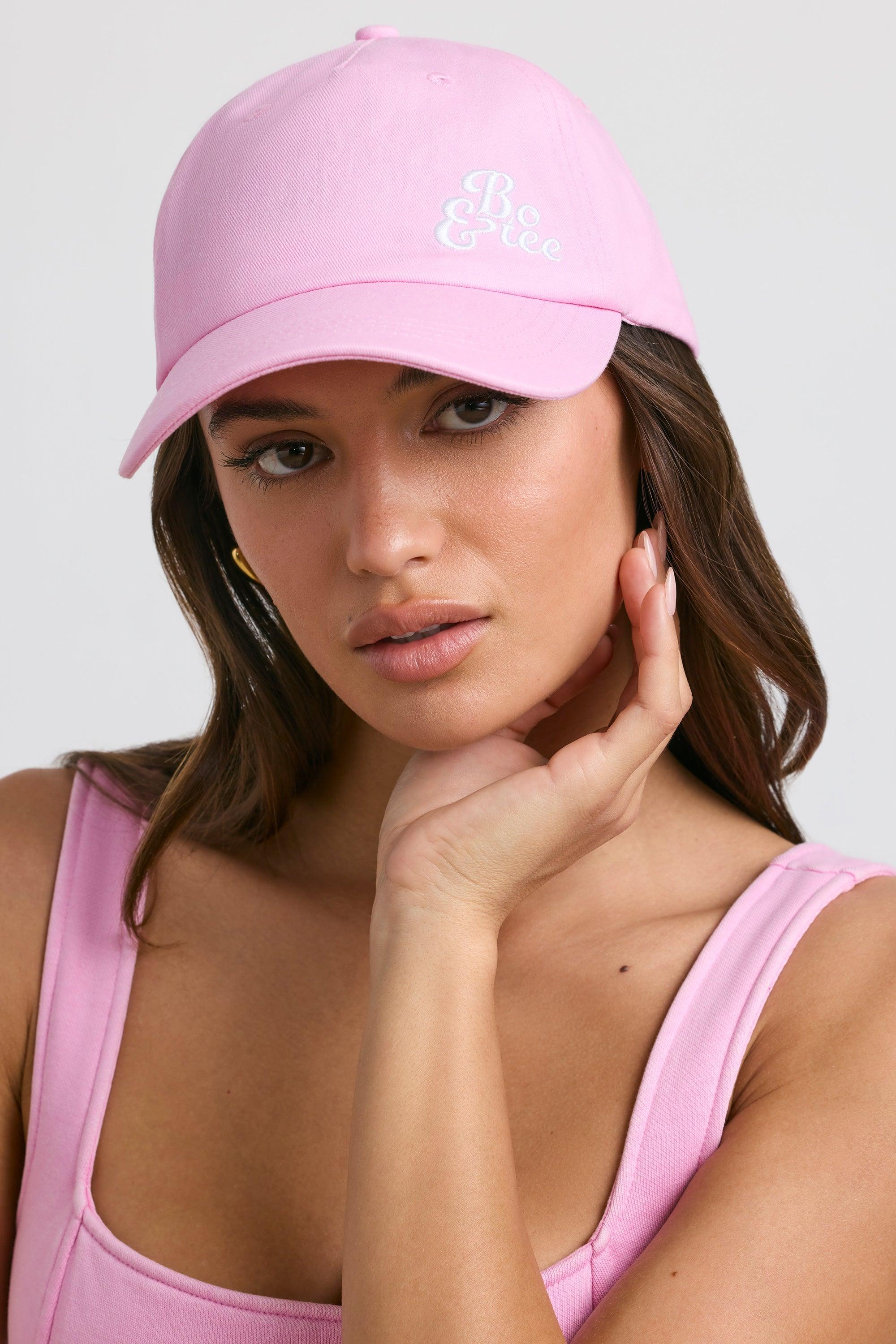 Baseball Cap in Bubblegum Pink Female Product Image