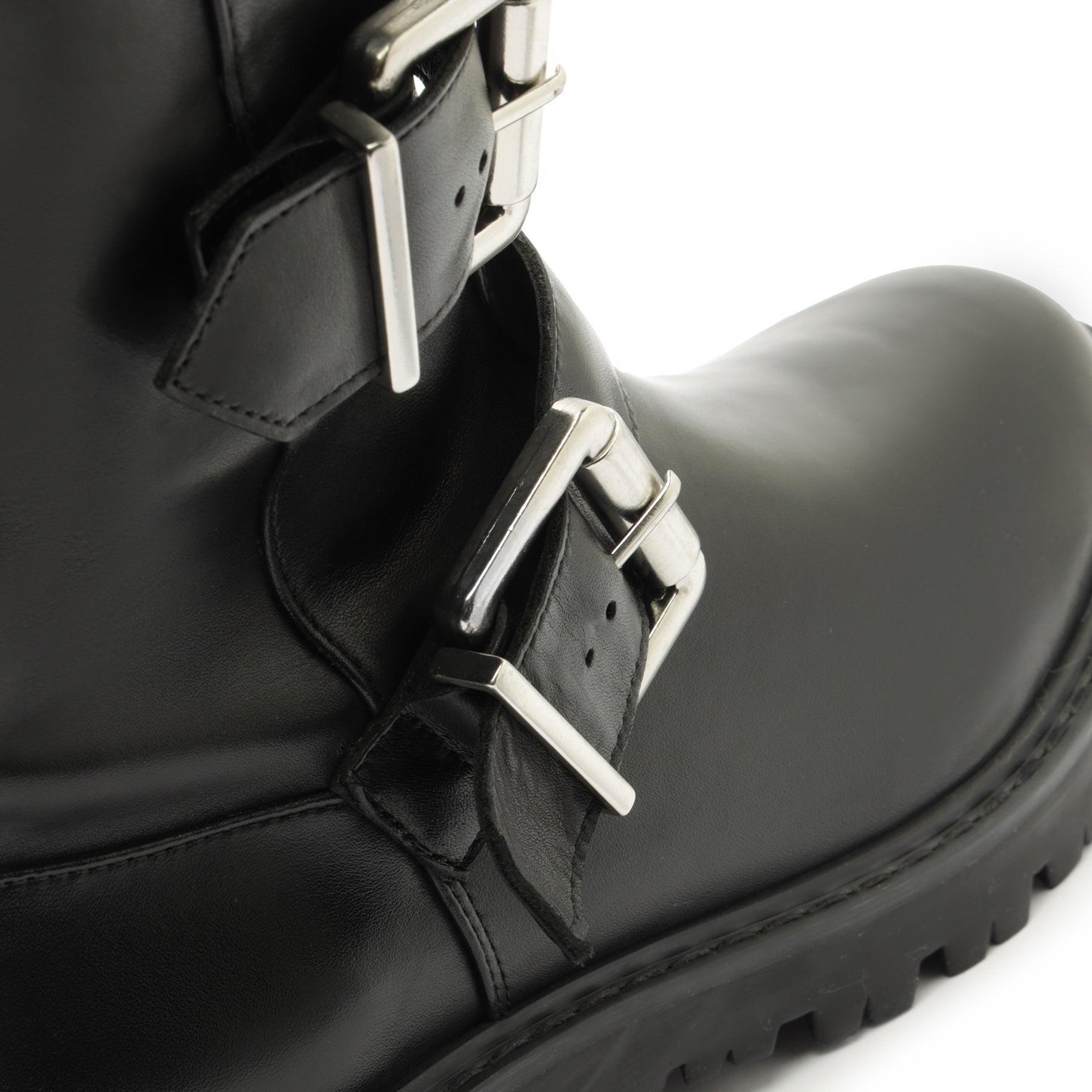 Georgina High Leather Bootie Product Image