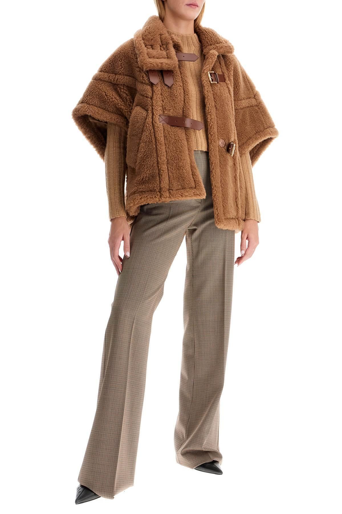 MAX MARA Ifrem Wool-cashmere Top In Beige Product Image