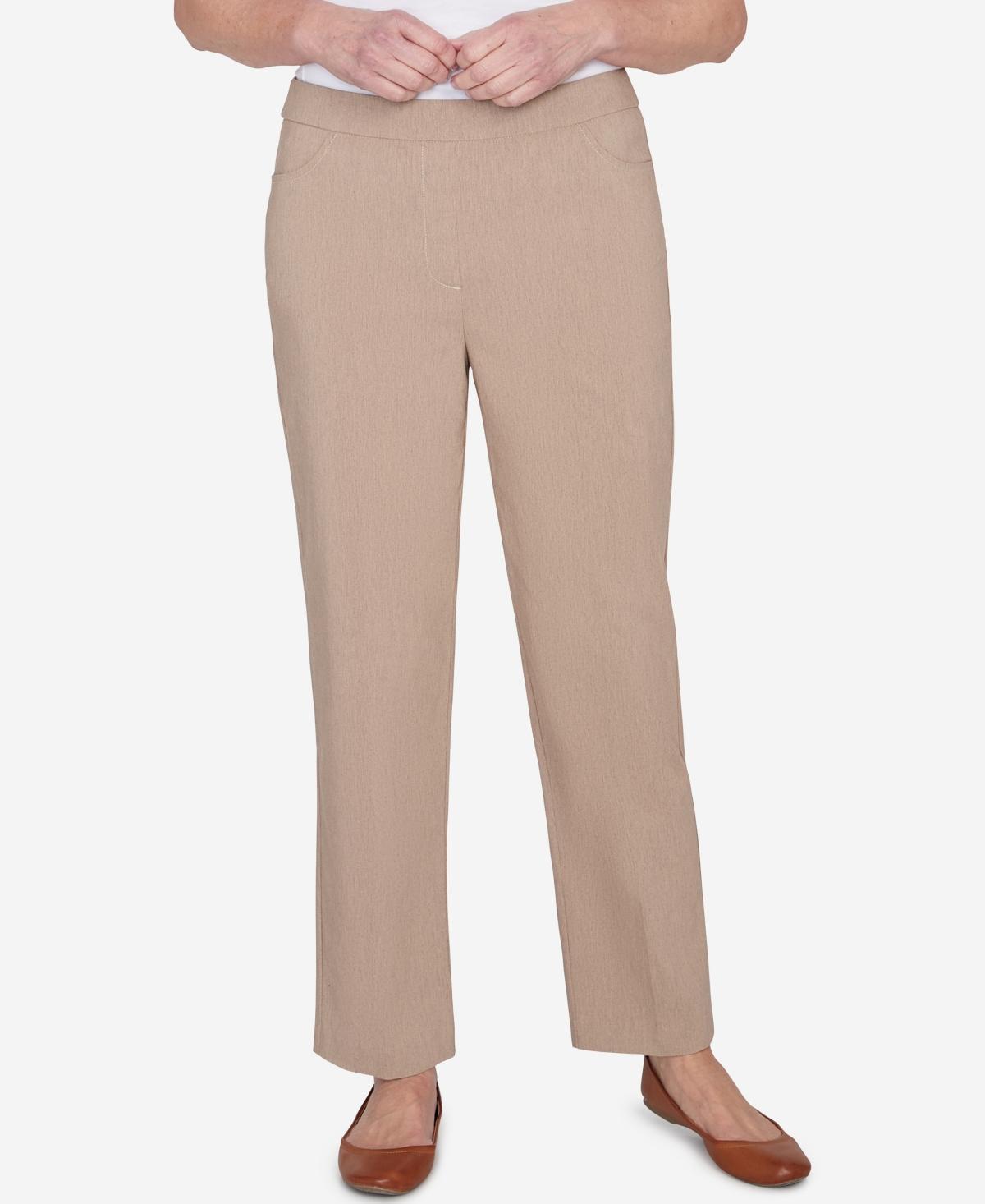 Alfred Dunner Charm School Womens Classic Charmed Average Length Pant Product Image