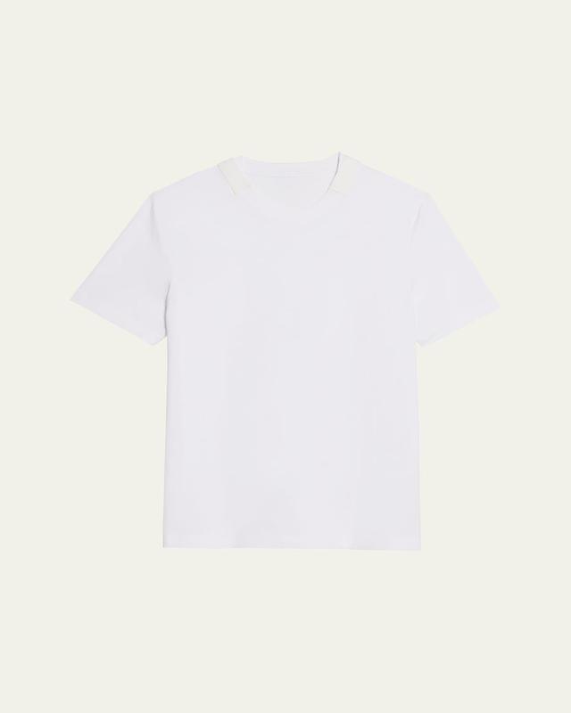 Mens Strap Cotton T-Shirt Product Image