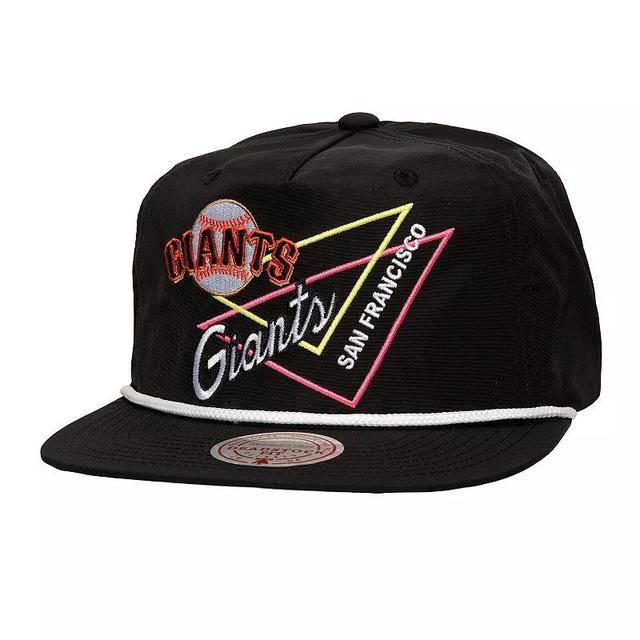 Mens Mitchell & Ness San Francisco Giants Pew Pew Deadstock Adjustable Hat Product Image