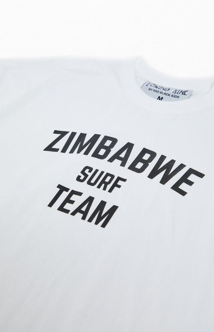 Rad Black Kids Men's Zimbabwe Surf Team T-Shirt Product Image