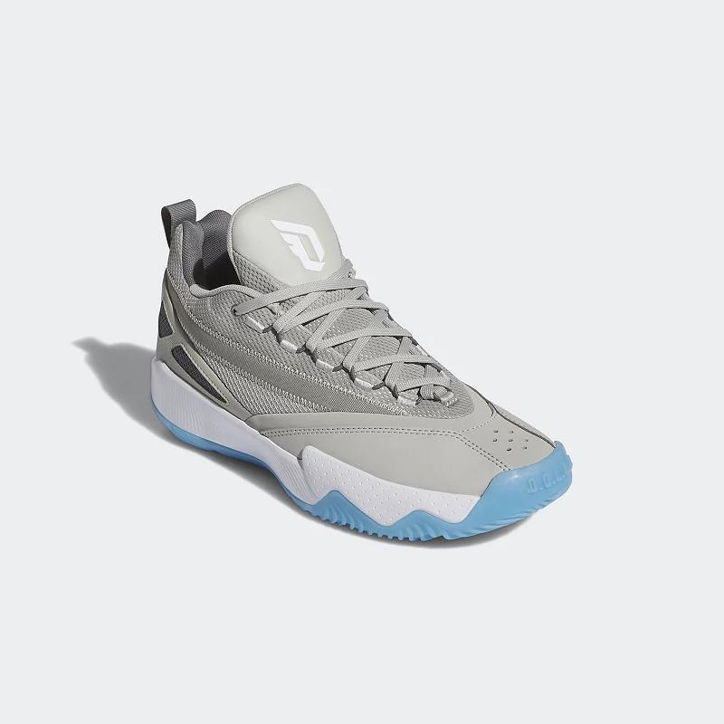 adidas Dame Certified 2 Mens Shoes Grey Gray White Product Image