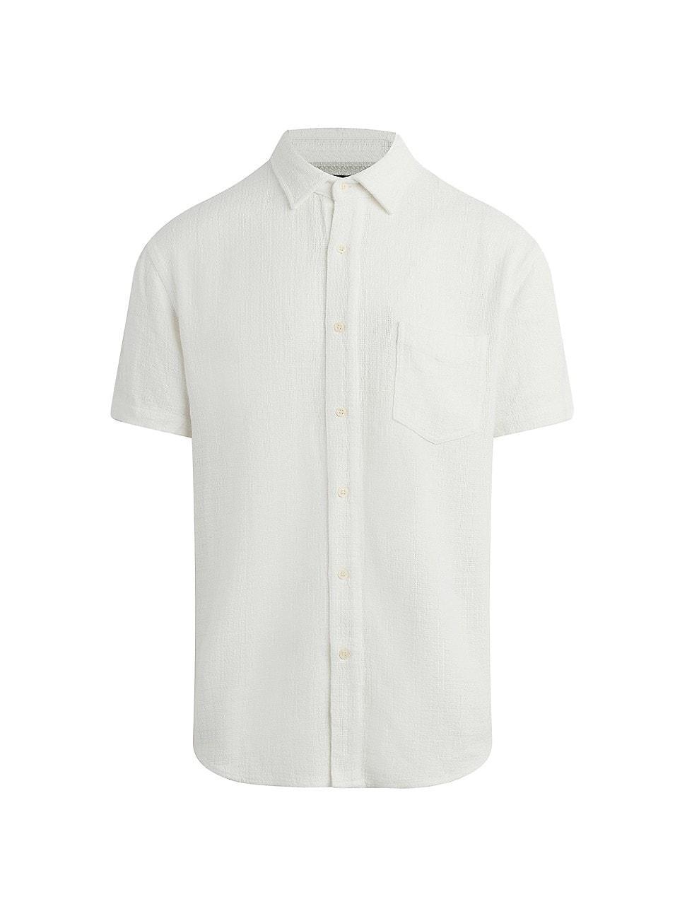 Mens Scott Cotton Dobby Shirt Product Image