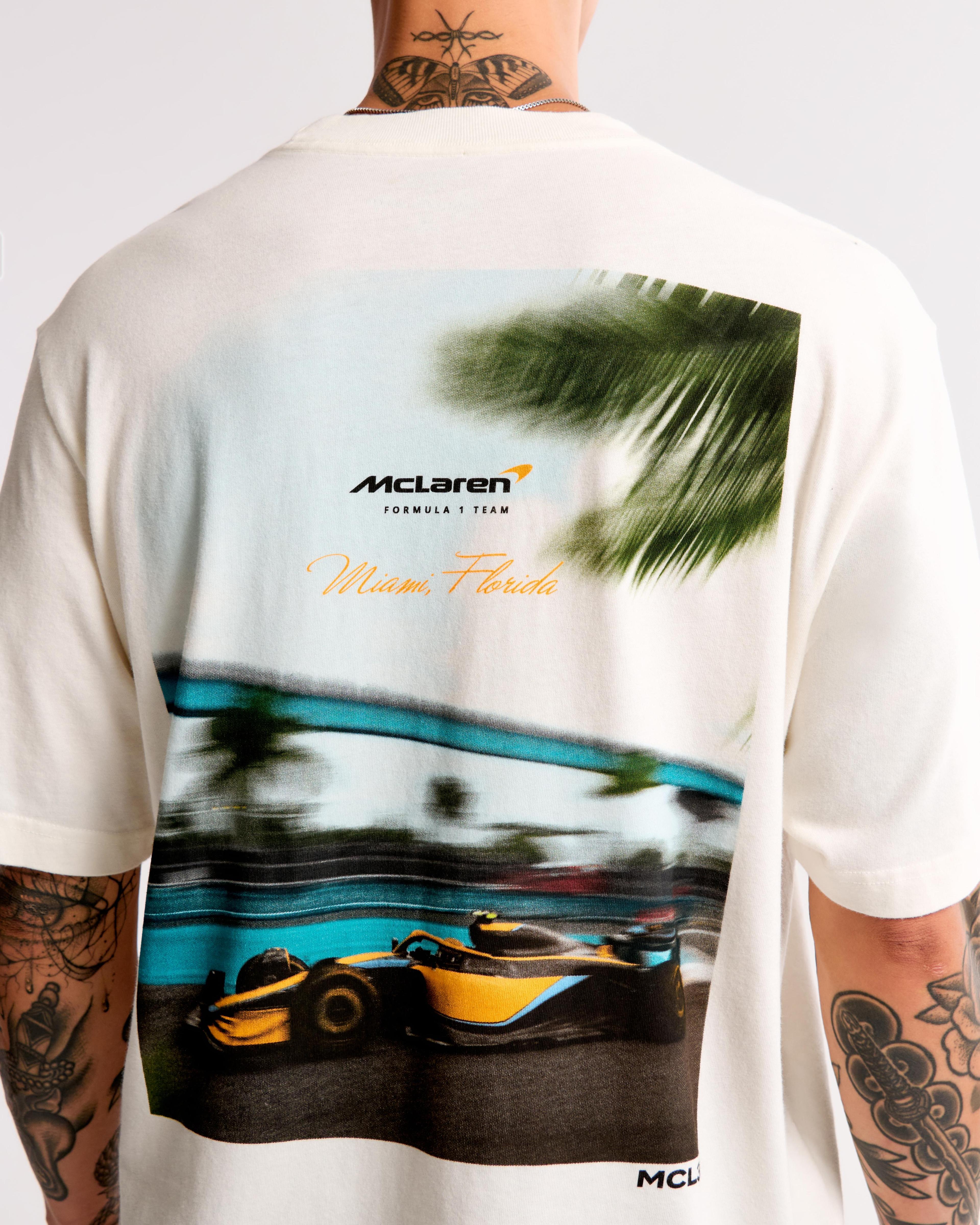 McLaren Vintage-Inspired Graphic Tee Product Image