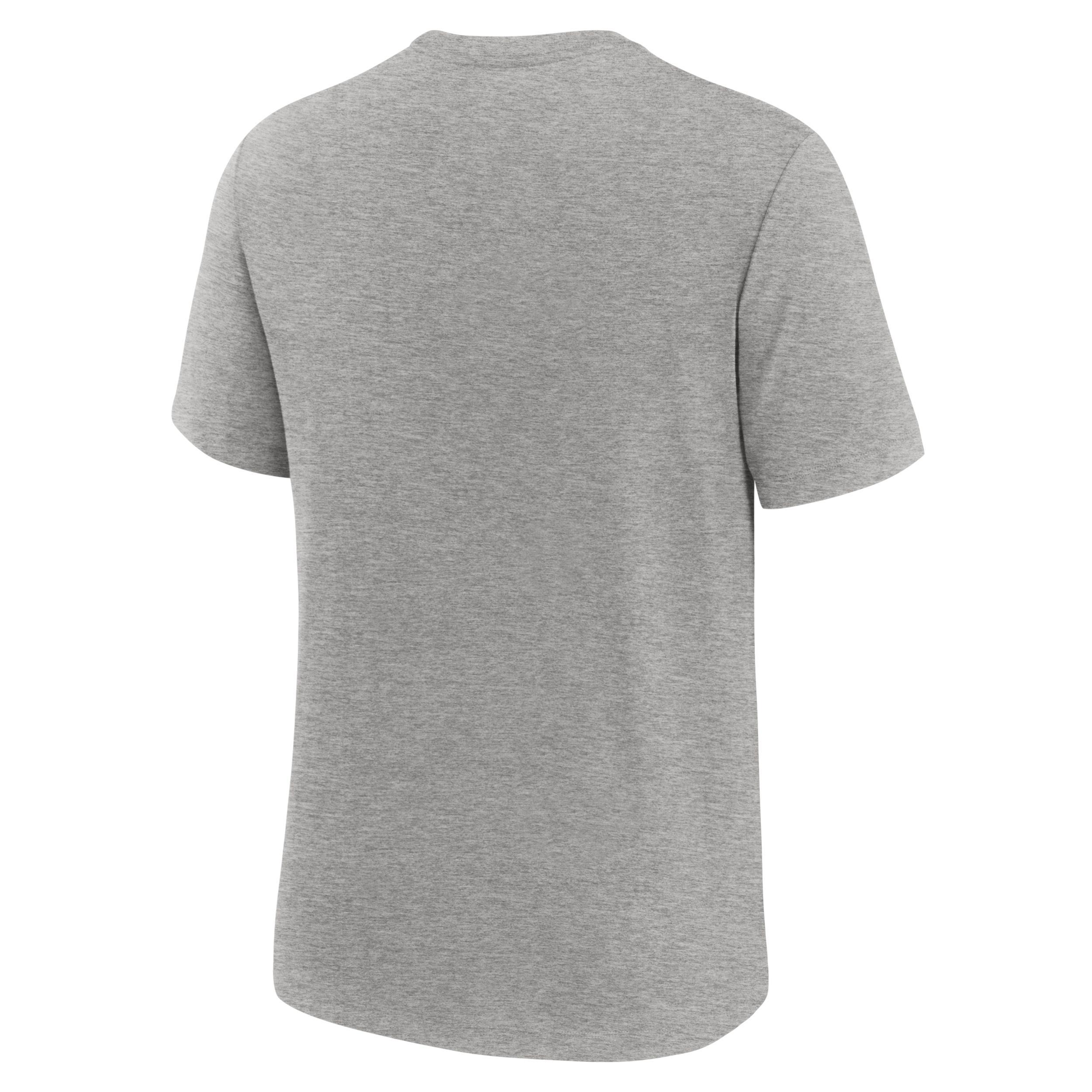 Nike Mens Heather Gray Cleveland Browns Blitz Tri-Blend T-Shirt Product Image