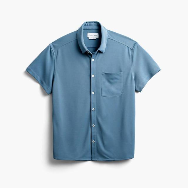 Atlantic Blue Men's Apollo Short Sleeve Sport Shirt Product Image