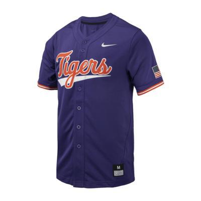 Clemson Men's Nike College Replica Baseball Jersey Product Image