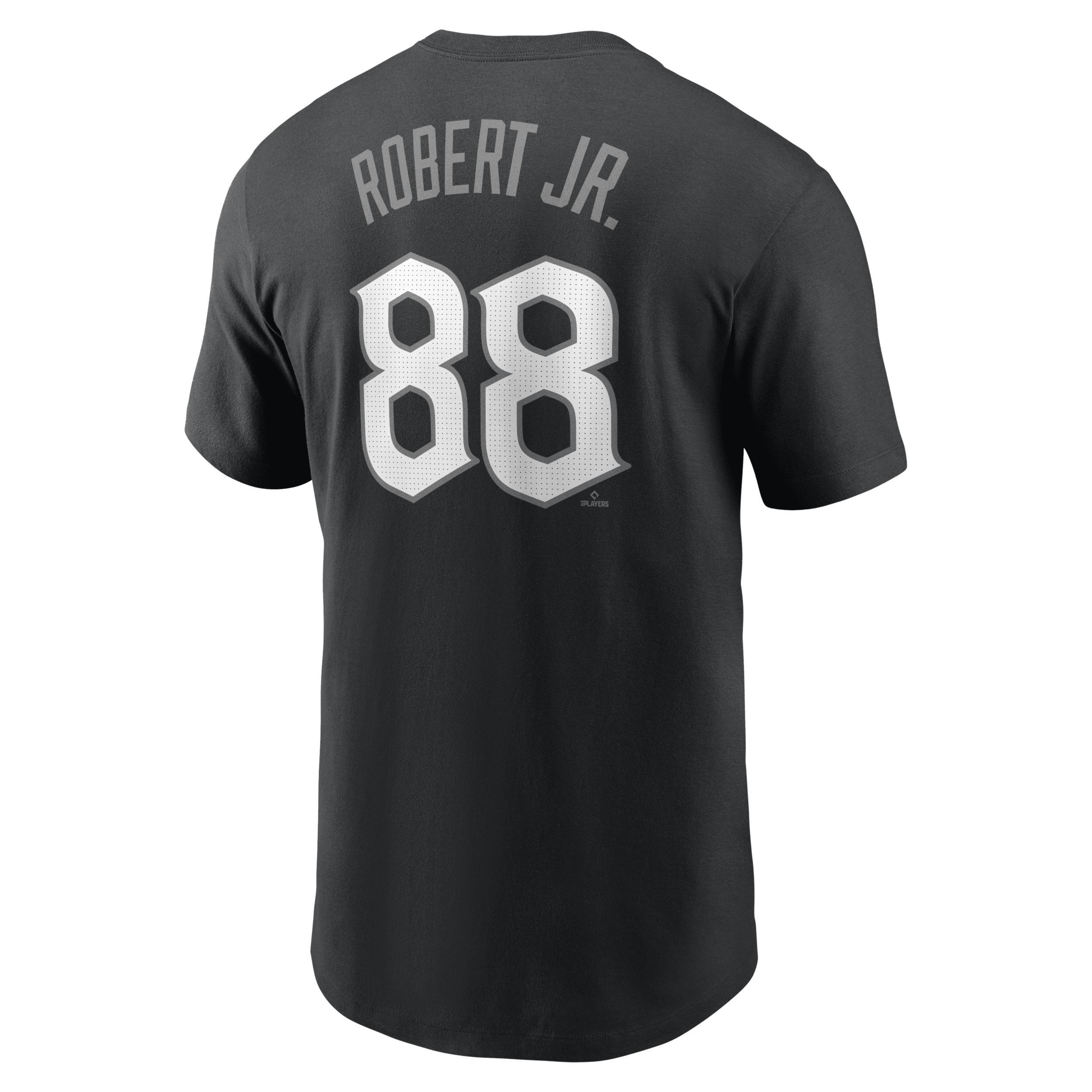 Mens Nike Luis Robert Jr. Chicago White Sox City Connect Fuse Name & Number T-Shirt Product Image