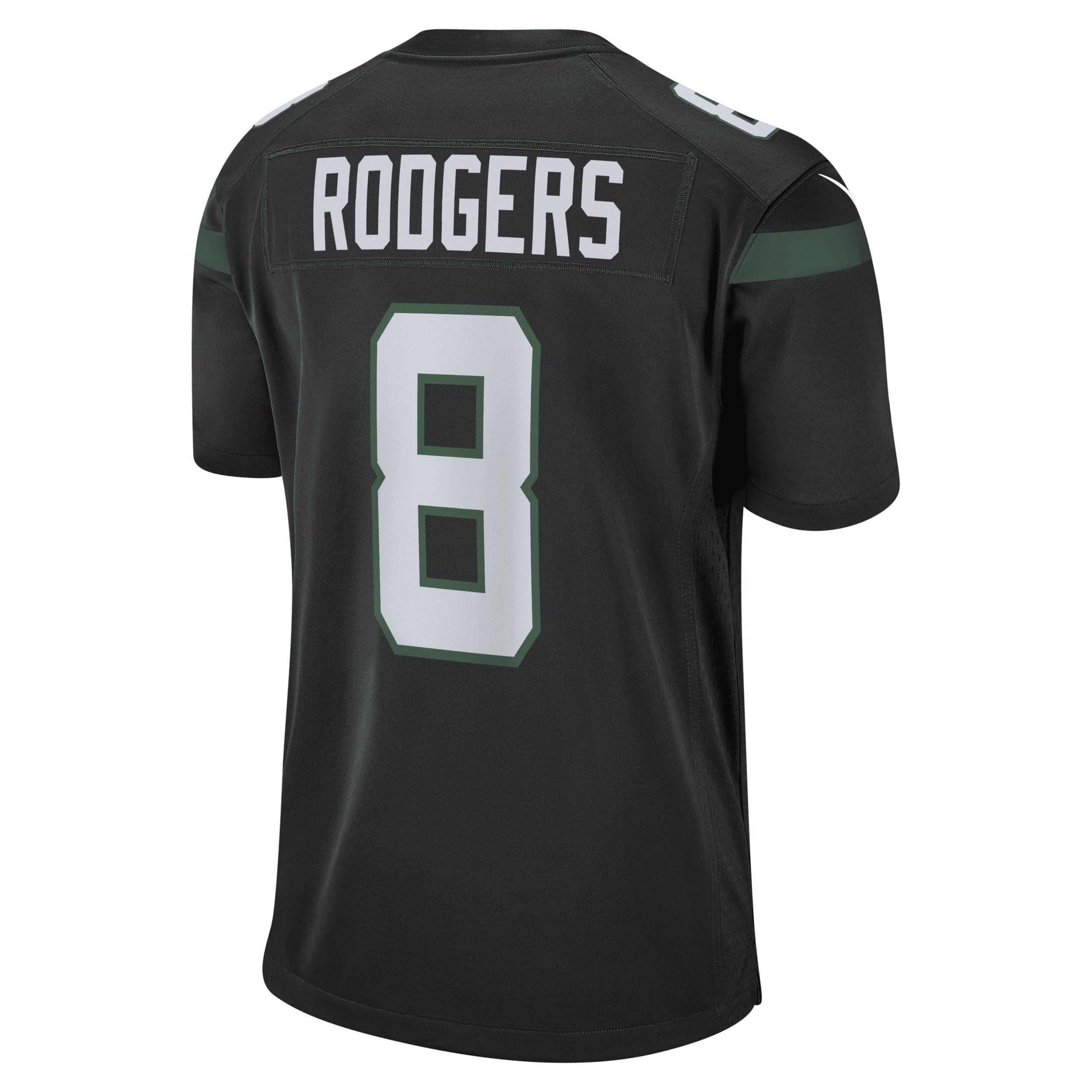 Aaron Rodgers New York Jets Nike Men's NFL Game Football Jersey Product Image