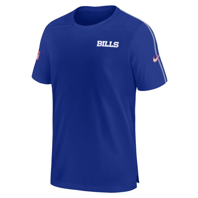 Buffalo Bills Sideline Coach Nike Men's Dri-FIT NFL Top Product Image