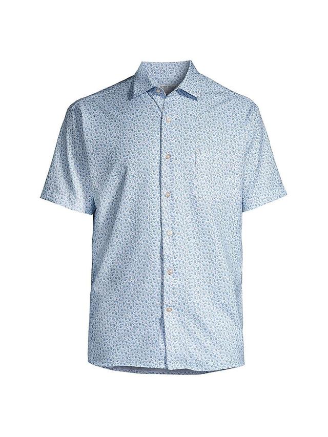 Mens Crown Tee Club Poplin Sport Shirt Product Image