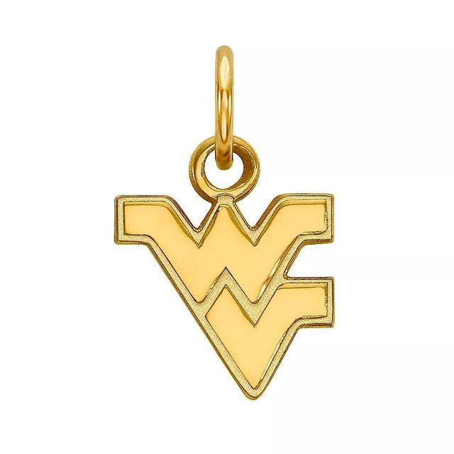 LogoArt 14K Gold West Virginia Moutaineers Extra Small Pendant, Womens Product Image