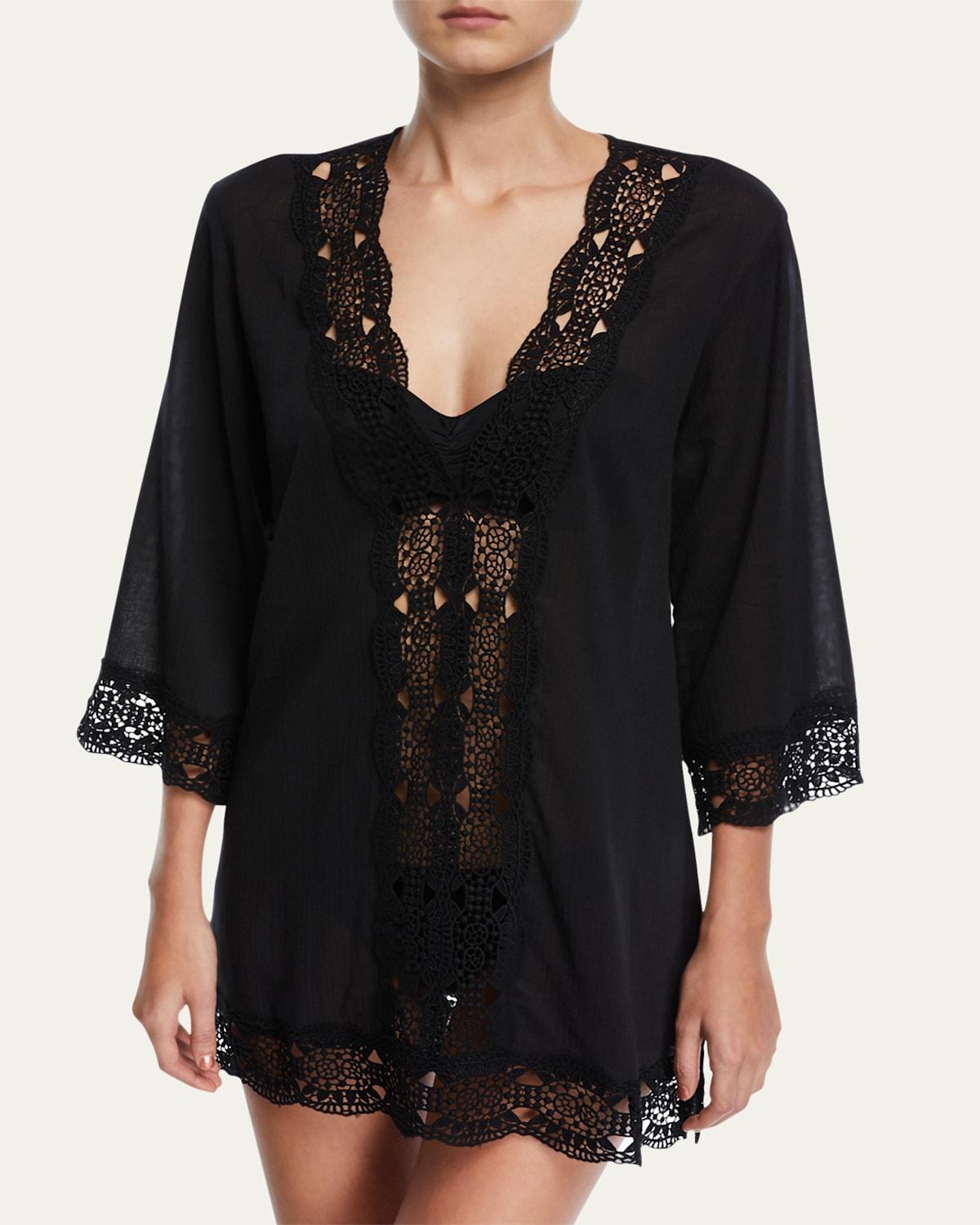 La Blanca Island Fare Tunic Swim Cover-Up Product Image