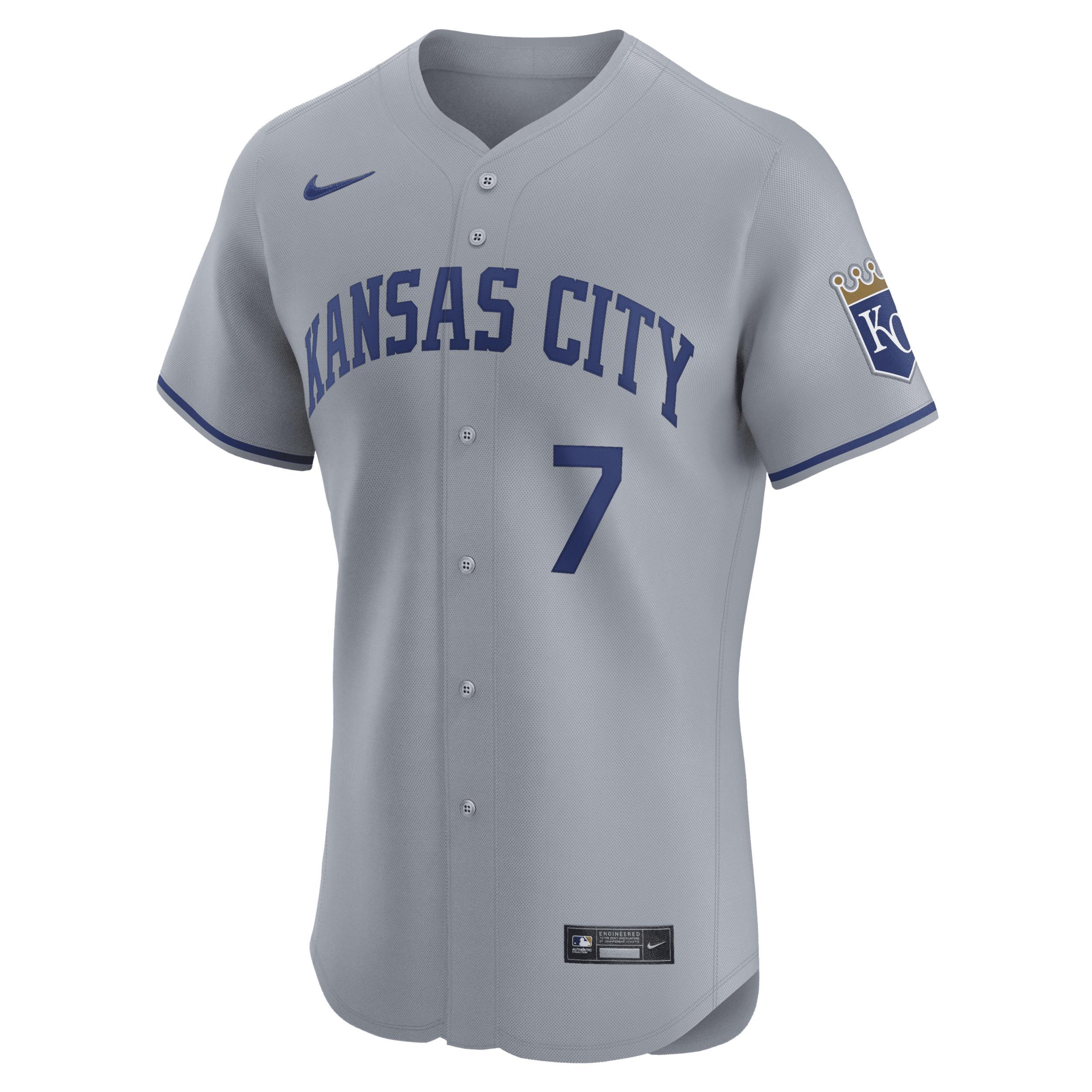 Bobby Witt Jr. Kansas City Royals Nike Mens Dri-FIT ADV MLB Elite Jersey Product Image