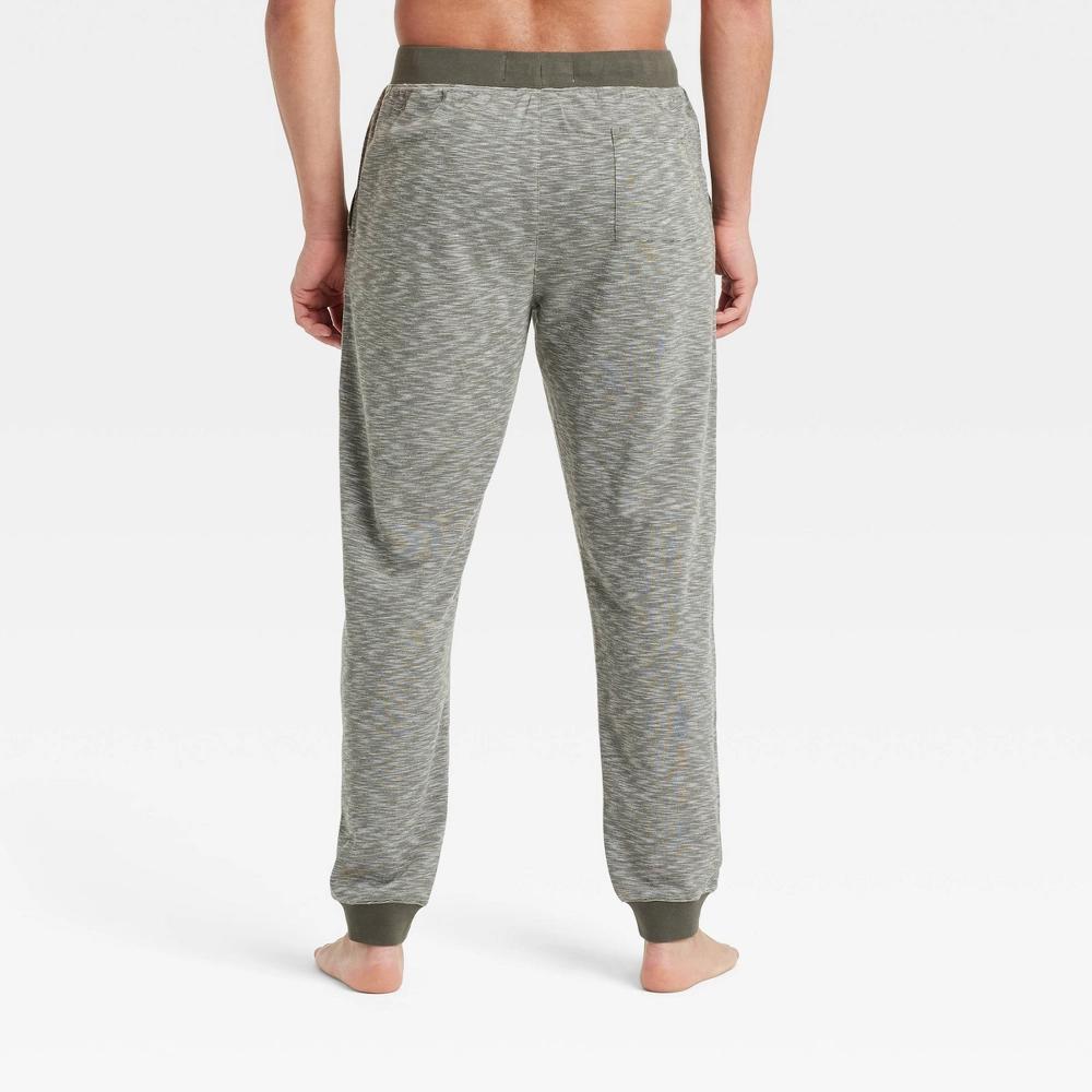 Mens Double Weave Jogger Pajama Pants - Goodfellow & Co Green XXL Product Image