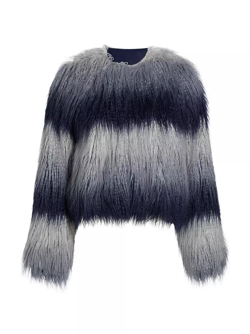 Sameul Ombré Faux Fur Coat product image