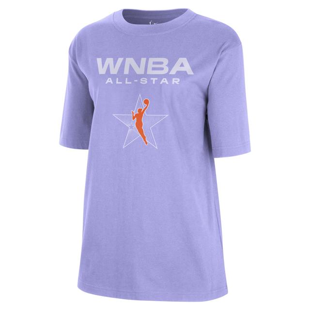 WNBA 2024 All-Star Weekend Nike Womens Oversized Crew-Neck T-Shirt Product Image