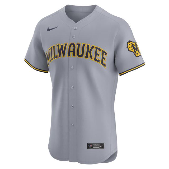 Milwaukee Brewers Nike Mens Dri-FIT ADV MLB Elite Jersey Product Image