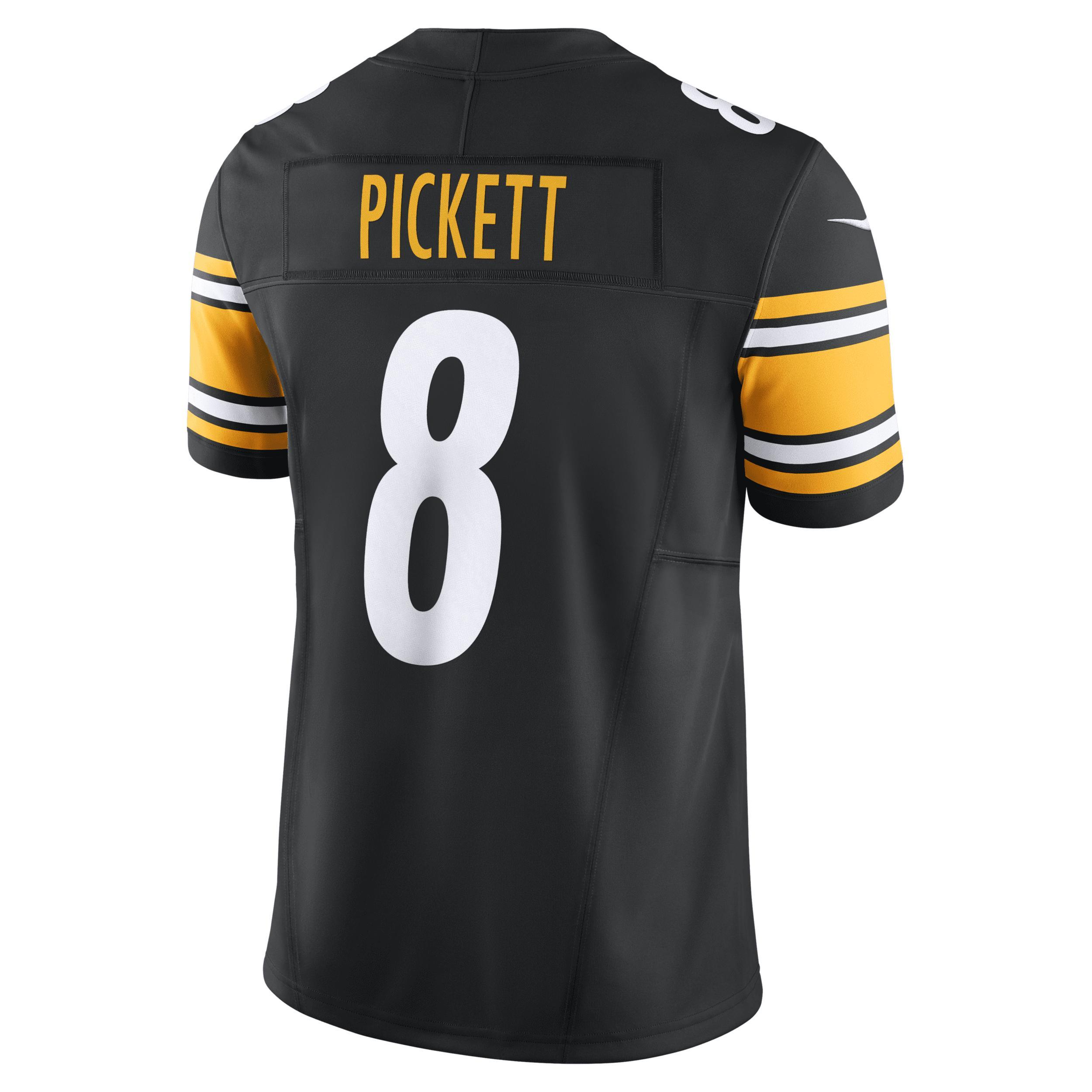 Nike Mens Kenny Pickett Pittsburgh Steelers Vapor F.u.s.e. Limited Jersey - Black Product Image