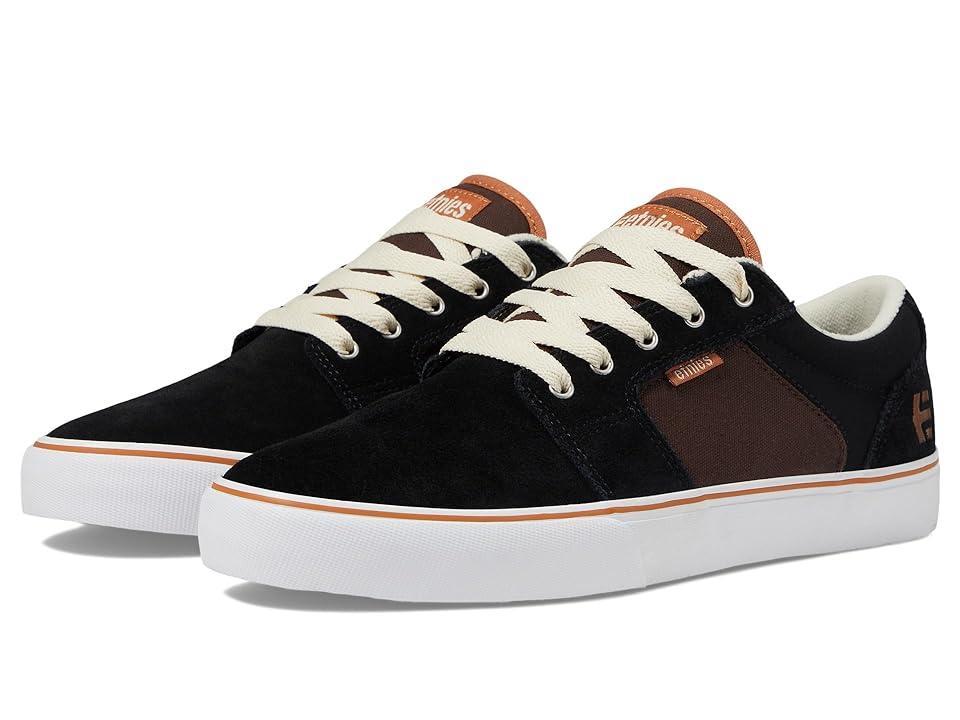 etnies Barge LS Gum/Silver) Men's Skate Shoes Product Image