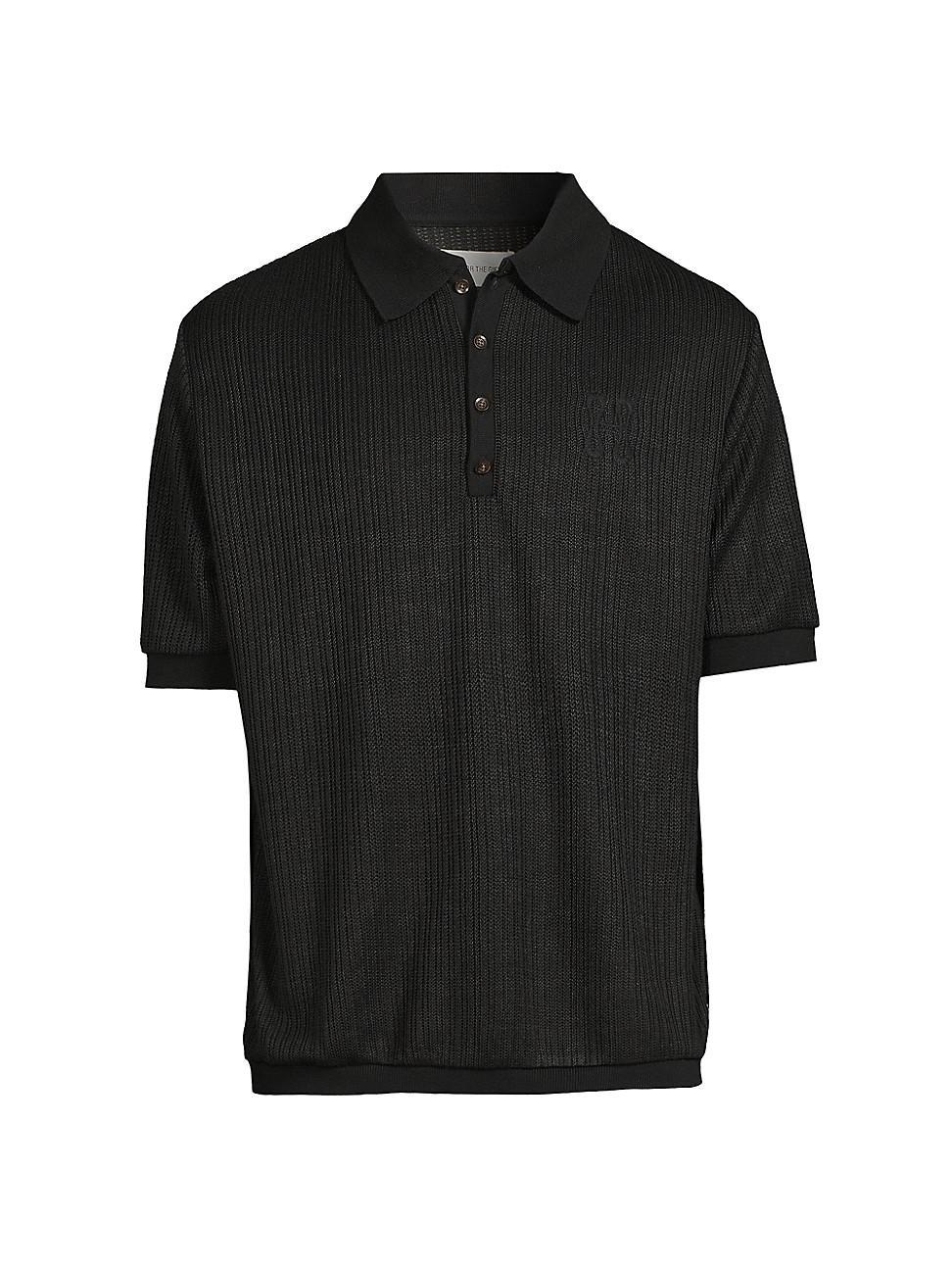 Mens Pride And Tradition Knit Polo Shirt Product Image