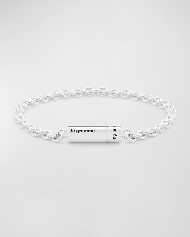 Men's Polished Cable Chain Bracelet  Product Image