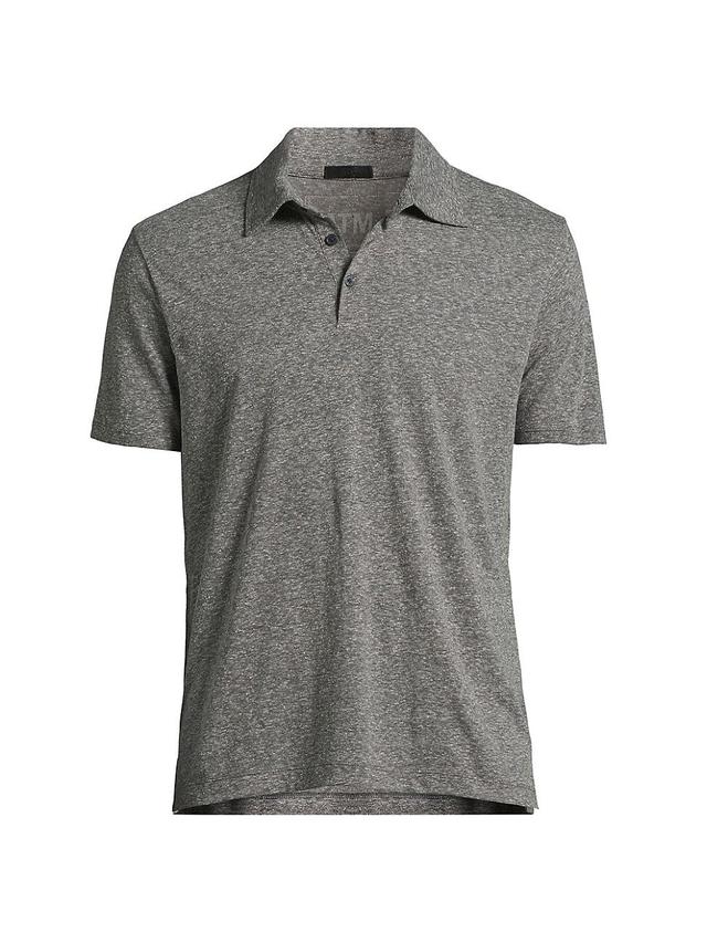 Mens Cotton-Blend Polo Shirt Product Image