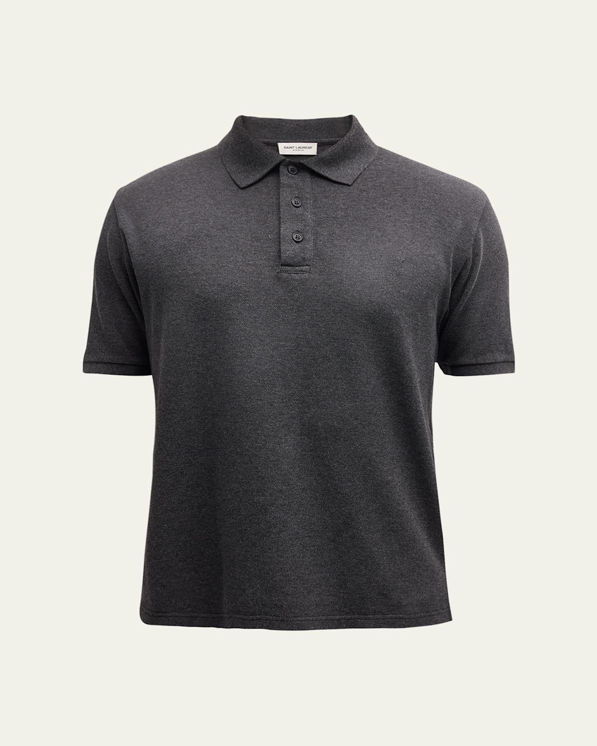 Mens Pique Polo Shirt Product Image