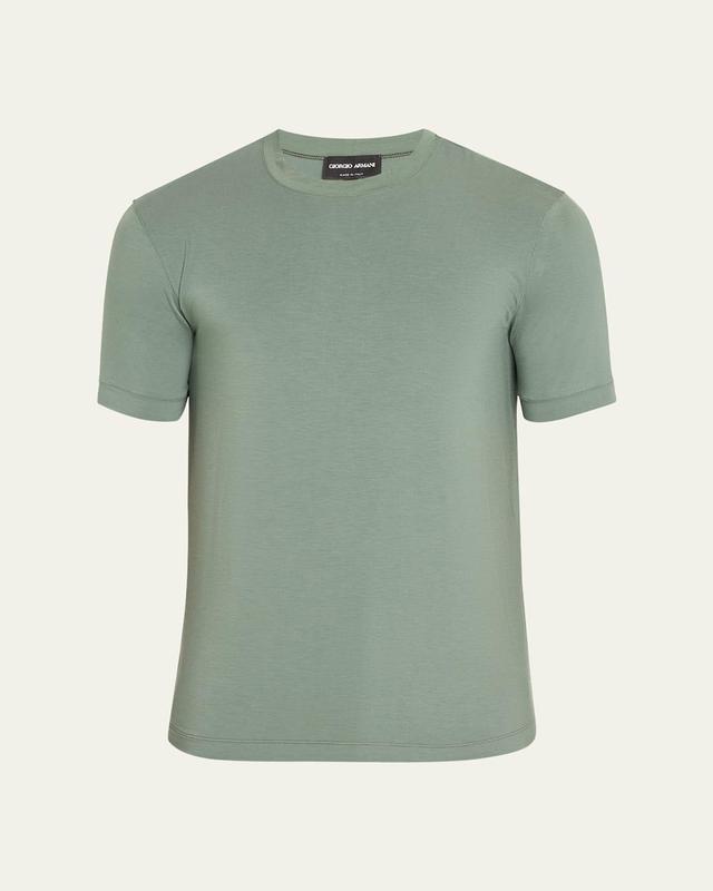 Mens Solid Jersey T-Shirt Product Image