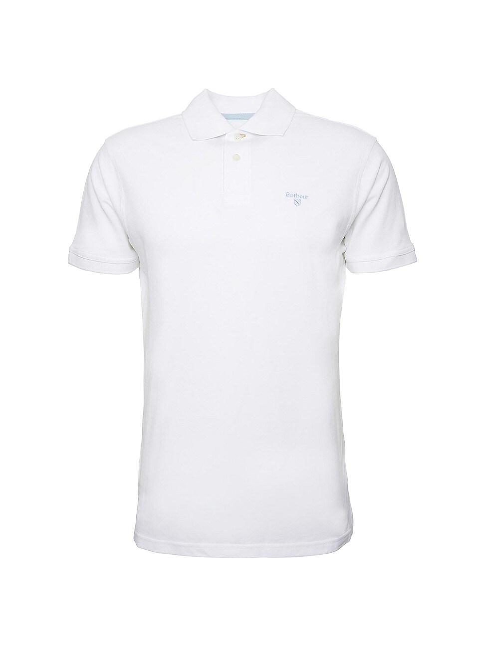 Barbour Sports Solid Cotton Piqu Polo Product Image