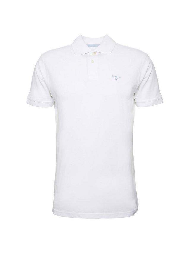 Barbour Sports Solid Cotton Piqu Polo Product Image