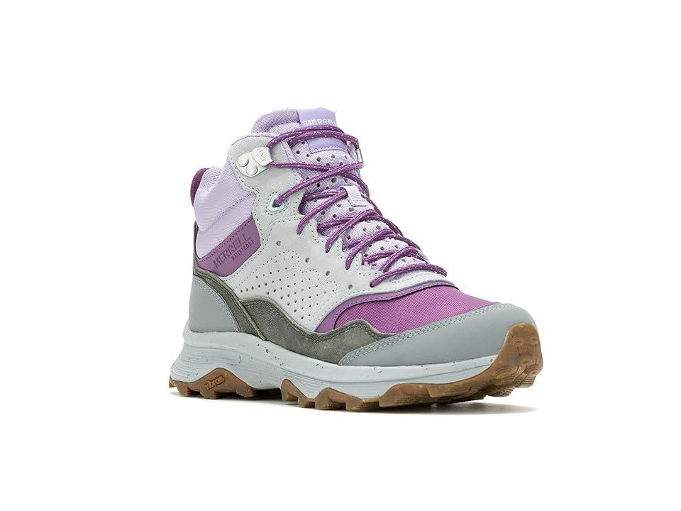 Merrell Speed Solo Mid WP (Grape) Women's Shoes Product Image