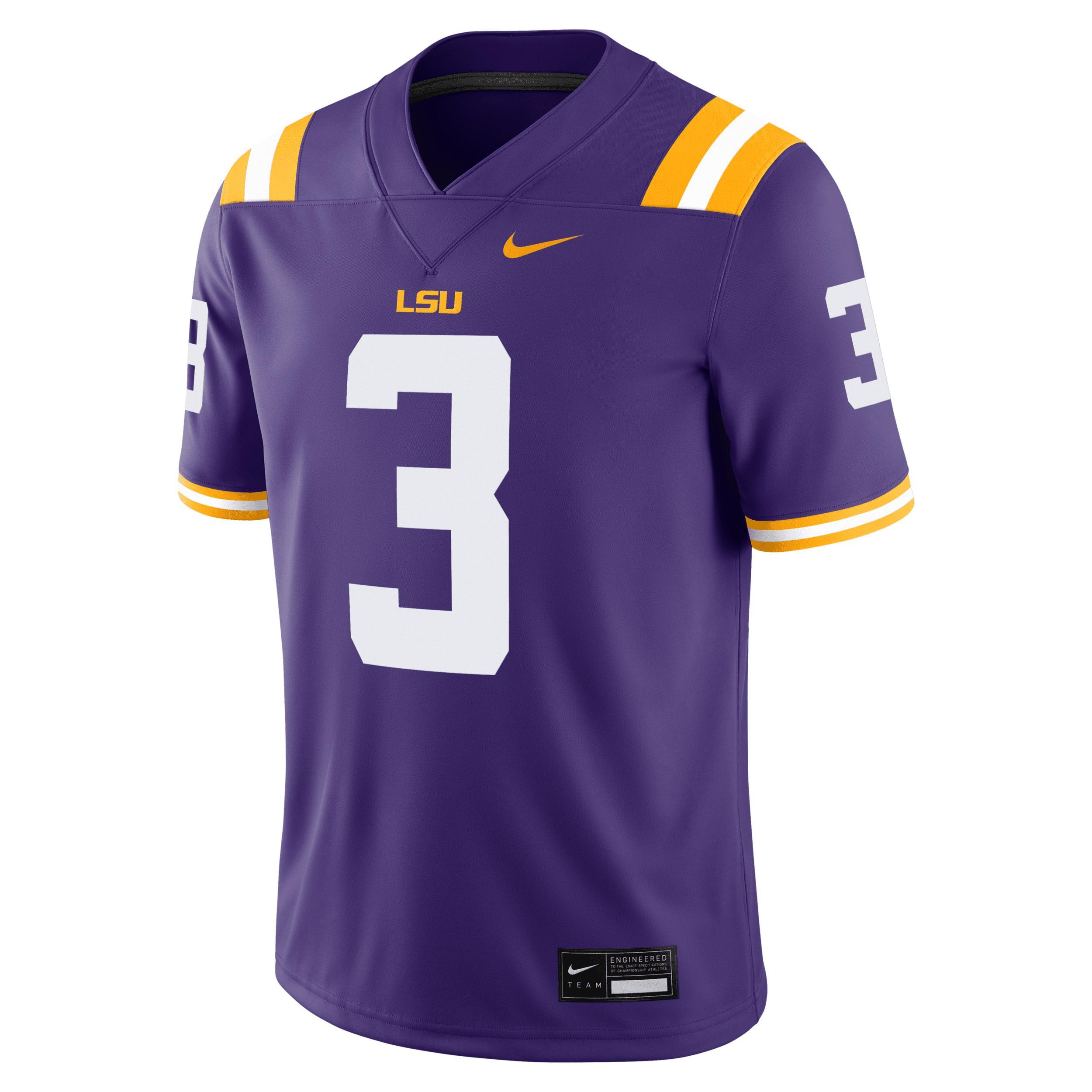 LSU Tigers Nike Mens Dri-FIT College Game Jersey Product Image